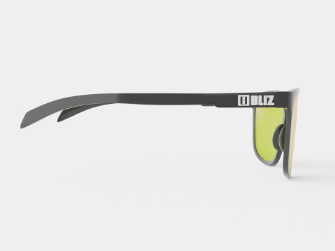 Bliz - Smoke w rose gold multi Ace Rubber Black Sport Glasses Modèle 3D