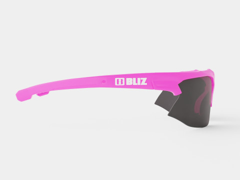 Bliz - Smoke w silver mirror Hybrid Small Pink Sport Glasses 3D 모델