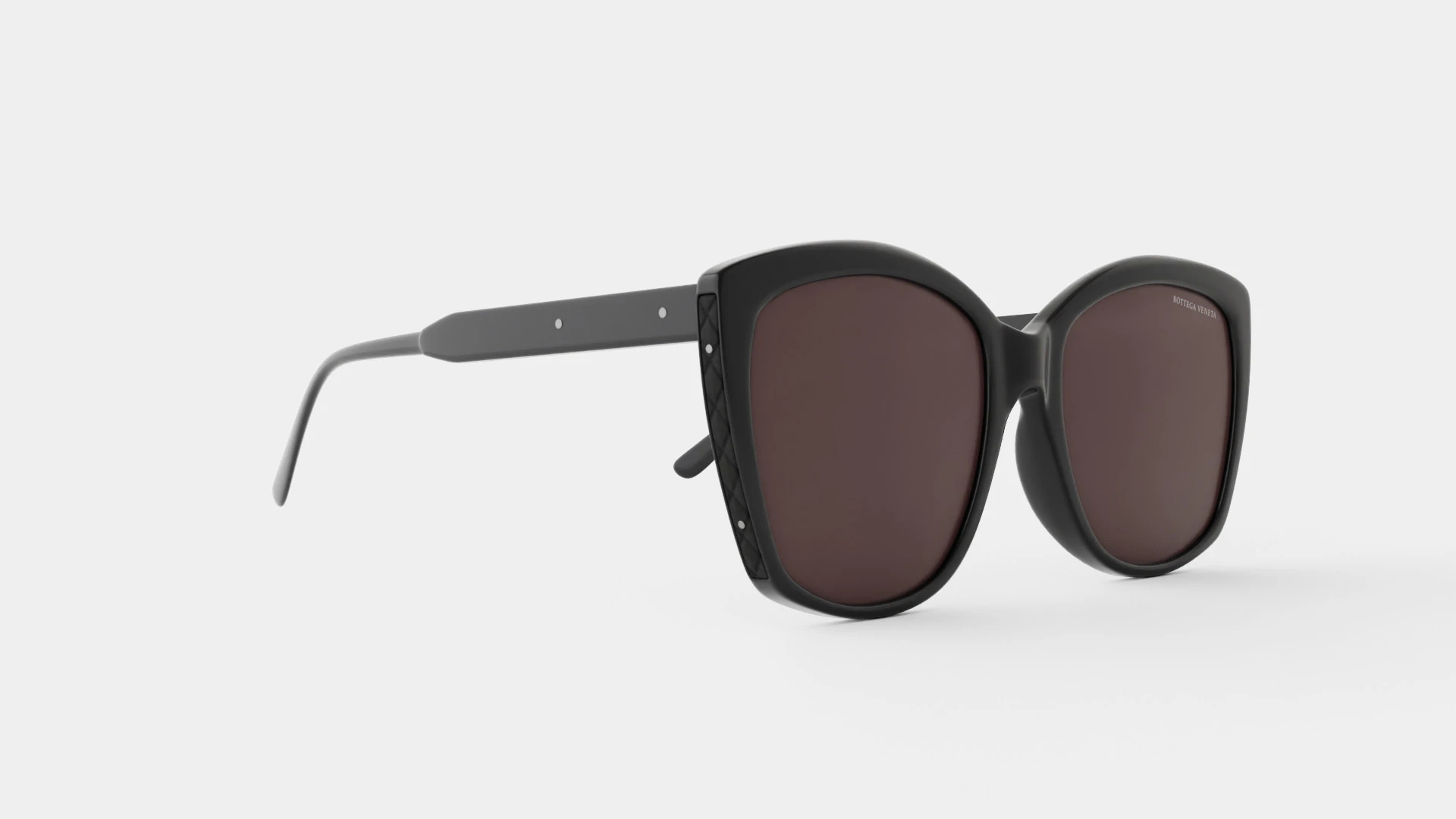Bottega Veneta - BV0182S 001 Sunglasses 3D Model .c4d .max .obj .3ds .fbx .stl .blend