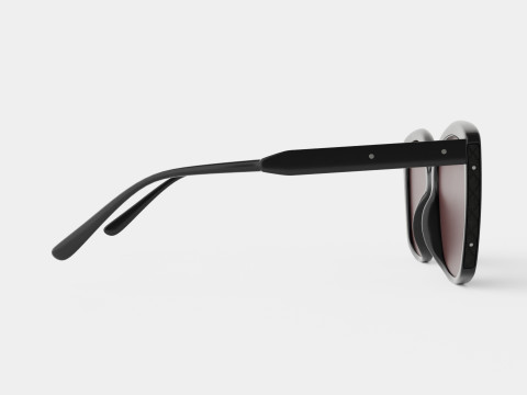 Bottega Veneta - BV0182S 001 Sunglasses 3D-Modell
