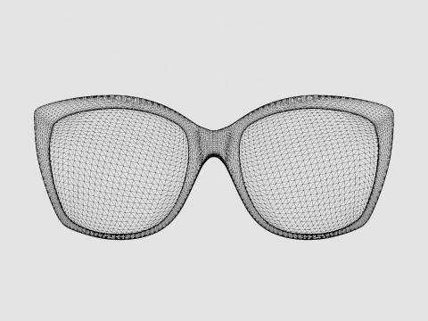 Bottega Veneta - BV0182S 001 Sunglasses 3D Model