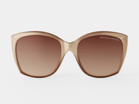 Bottega Veneta - BV0182S 004 Sunglasses 3D-Modell