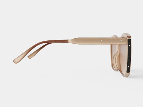 Bottega Veneta - BV0182S 004 Sunglasses 3D-Modell