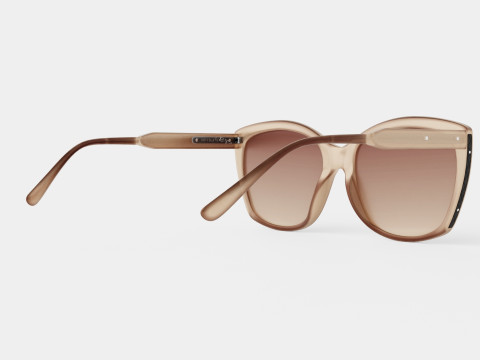 Bottega Veneta - BV0182S 004 Sunglasses 3D-Modell