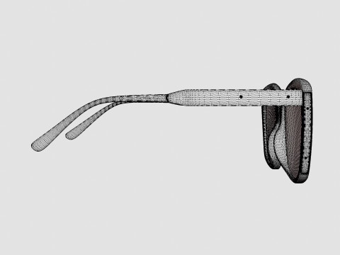 Bottega Veneta - BV0182S 004 Sunglasses 3D-Modell
