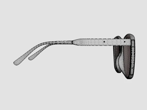 Bottega Veneta - BV0182S 004 Sunglasses 3D Model