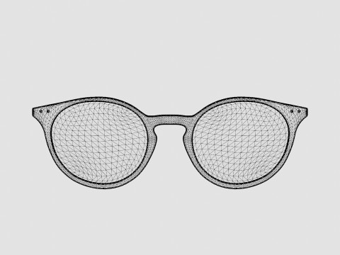 Bottega Veneta - BV0192O 001 Glasses Modelo 3D