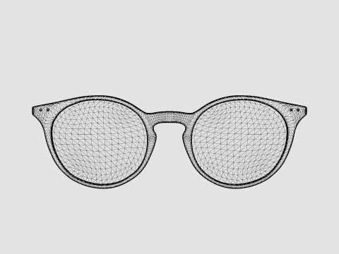 Bottega Veneta - BV0192O 002 Glasses 3Dモデル
