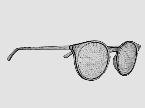 Bottega Veneta - BV0192O 002 Glasses 3D Model