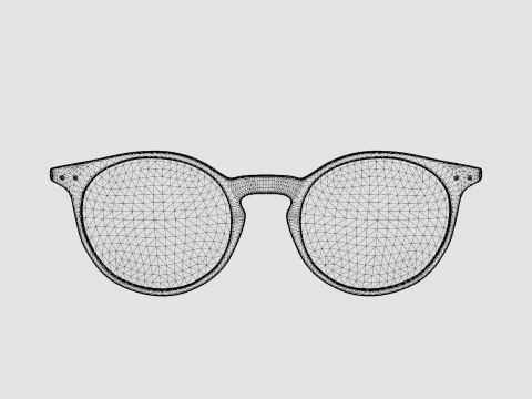 Bottega Veneta - BV0192O 005 Glasses 3D मॉडल