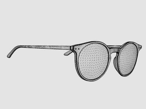 Bottega Veneta - BV0192O 005 Glasses 3D मॉडल