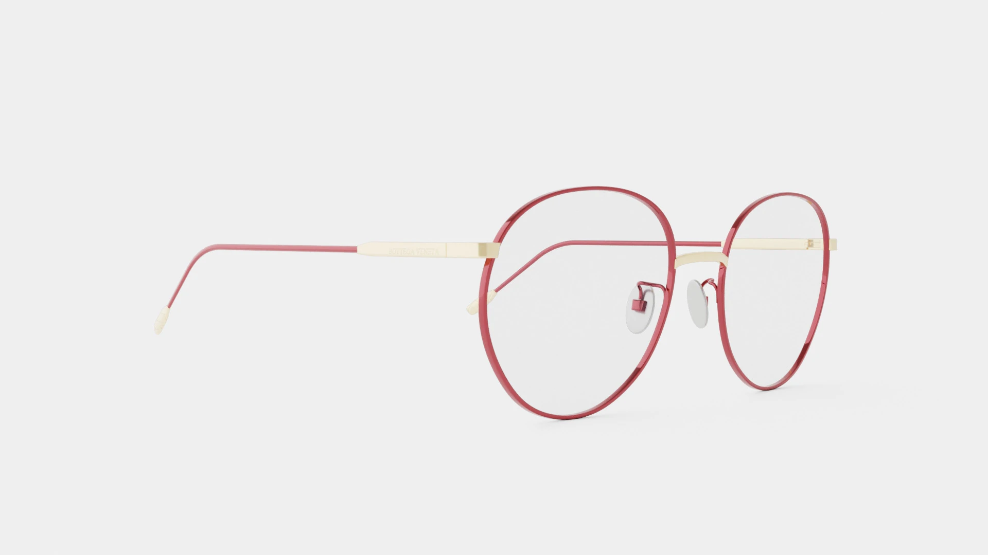 Bottega Veneta - BV0214O 003 Glasses 3D Model .c4d .max .obj .3ds .fbx .stl .blend 