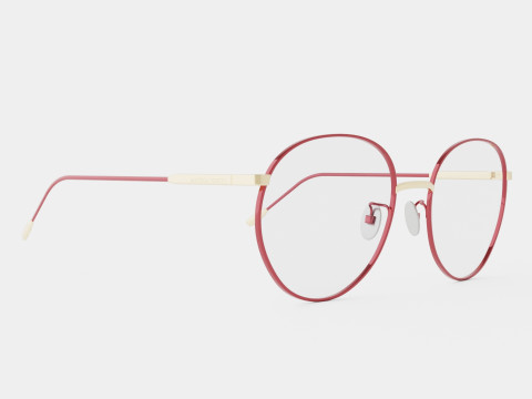 Bottega Veneta - BV0214O 003 Glasses 3Dモデル