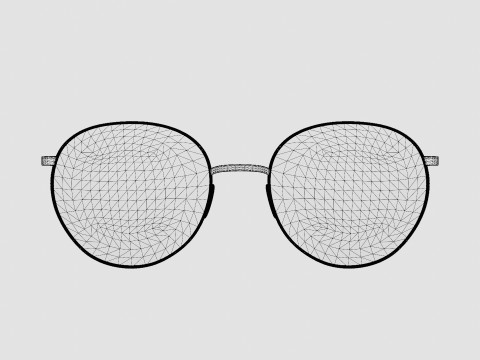 Bottega Veneta - BV0214O 003 Glasses 3Dモデル