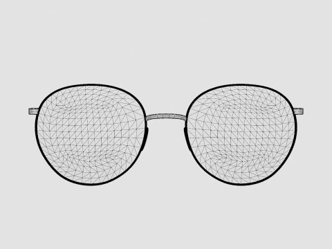 Bottega Veneta - BV0214O 003 Glasses 3D Model