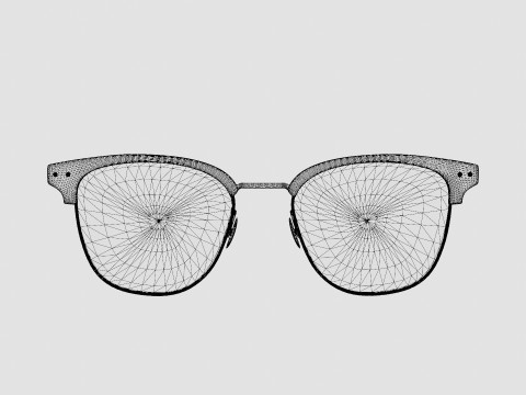 Bottega Veneta - BV0217SK 001 Sunglasses Modèle 3D