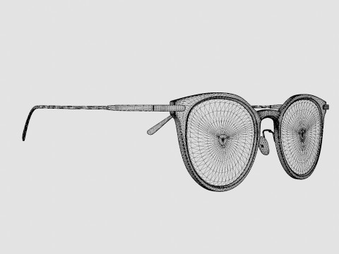 Bottega Veneta - BV0222SK 002 Sunglasses 3D 模型