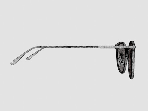 Bottega Veneta - BV0222SK 002 Sunglasses 3D 模型