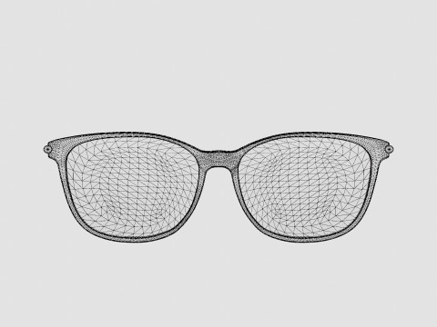 Bottega Veneta - BV0232O 004 Glasses 3D 모델