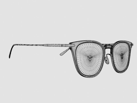 Bottega Veneta - BV0244S 002 Sunglasses 3D Model