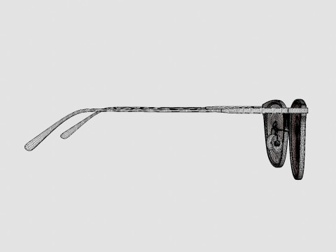 Bottega Veneta - BV0244S 002 Sunglasses 3D Model
