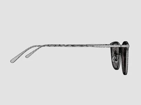 Bottega Veneta - BV0244S 002 Sunglasses 3D Model