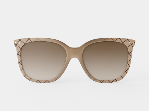 Bottega Veneta - BV0252SA 002 Sunglasses 3D Model