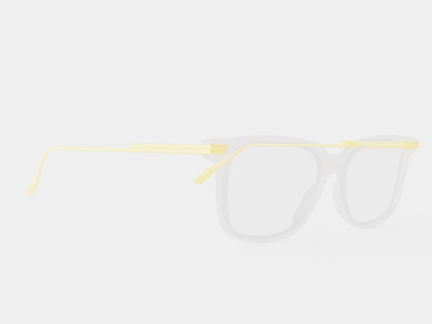 Bottega Veneta - BV1009O 005 Glasses 3Dモデル