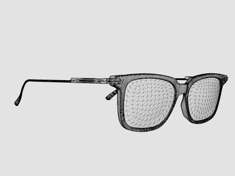 Bottega Veneta - BV1009O 005 Glasses 3D मॉडल