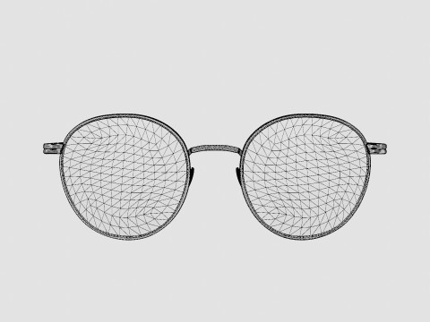 Bottega Veneta - BV1017O 003 Glasses 3D-Modell