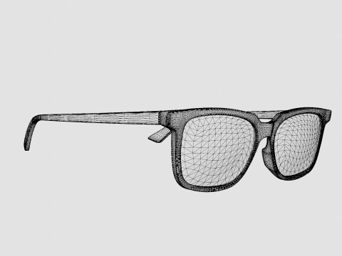Bottega Veneta - BV1024O 004 Glasses 3D Model