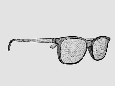 Bottega Veneta - BV1028OA 001 Glasses Modelo 3D