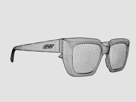 Bottega Veneta - BV1032O 001 Glasses Modèle 3D