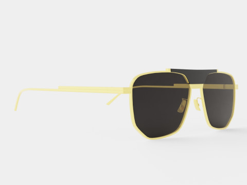 Bottega Veneta - BV1036S 004 Sunglasses 3D Model