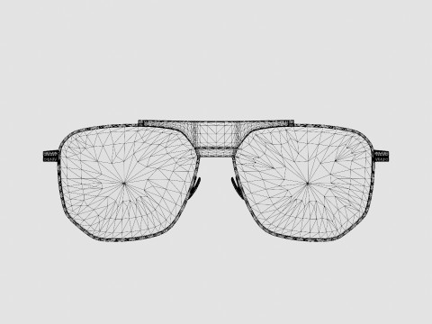 Bottega Veneta - BV1036S 004 Sunglasses Model 3D