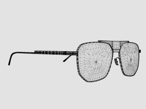 Bottega Veneta - BV1036S 004 Sunglasses Model 3D