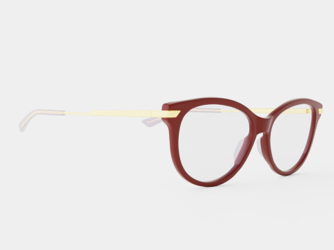 Bottega Veneta - BV1039O 004 Glasses 3D-Modell