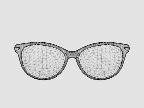Bottega Veneta - BV1039O 004 Glasses 3D Model