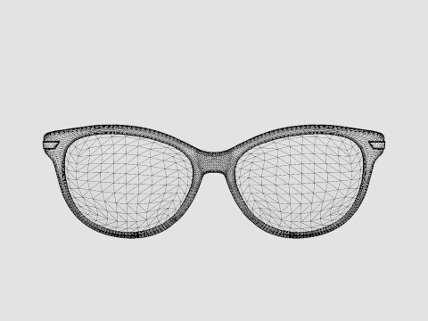 Bottega Veneta - BV1039O 004 Glasses 3D Model