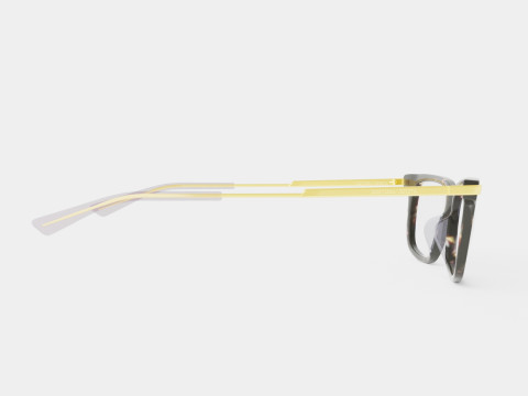 Bottega Veneta - BV1040OA 002 Glasses Modelo 3D