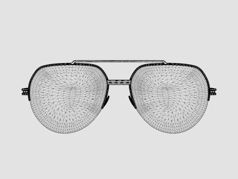 Bottega Veneta - BV1050O 001 Glasses Modelo 3D