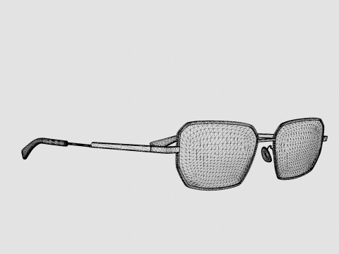 Bottega Veneta - BV1073O 003 Glasses Modèle 3D