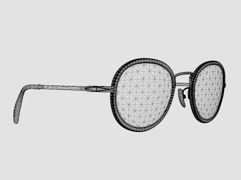 David Beckham - DB1013 C9B Glasses 3D Model