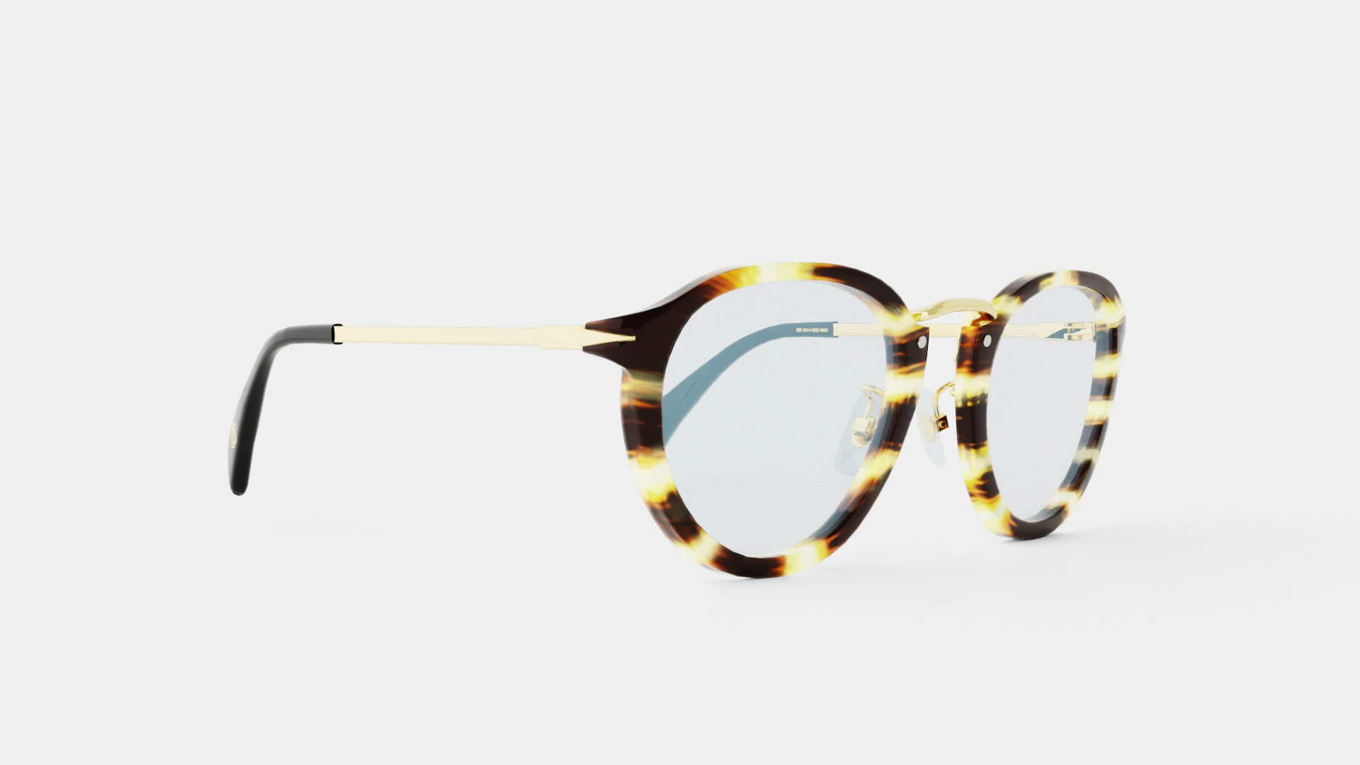 David Beckham - DB1014 HQZ Glasses 3D Model .c4d .max .obj .3ds .fbx .stl .blend 