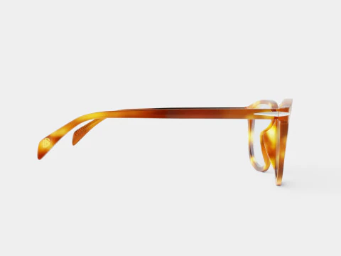 David Beckham DB1017 EX4 Glasses 3D Model