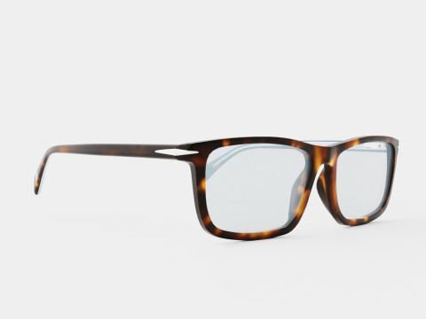 David Beckham - DB1019 WR9 Glasses 3D-Modell
