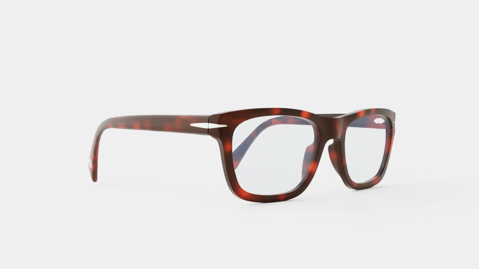 David Beckham - DB7011 0UC Glasses 3D Model .c4d .max .obj .3ds .fbx .stl .blend 