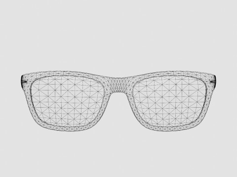 David Beckham - DB7011 0UC Glasses 3D मॉडल