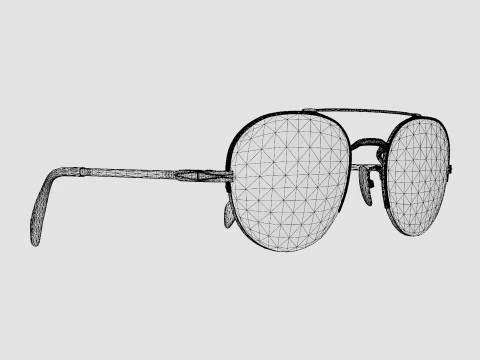 David Beckham - DB7014 J5G Sunglasses 3D Model
