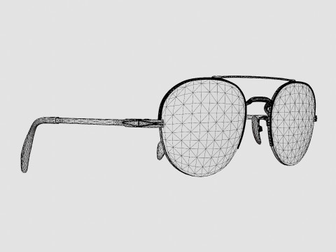 David Beckham - DB7014 KJ1 Sunglasses 3D 模型